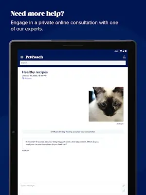 PetCoach Ask a vet online 24/7 android App screenshot 2