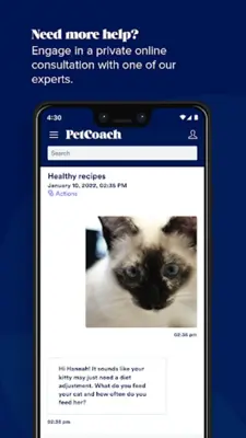 PetCoach Ask a vet online 24/7 android App screenshot 7